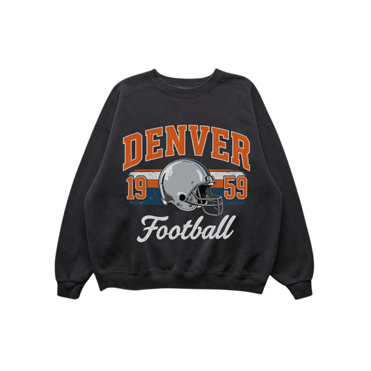 Vintage Denver Football Sweatshirt