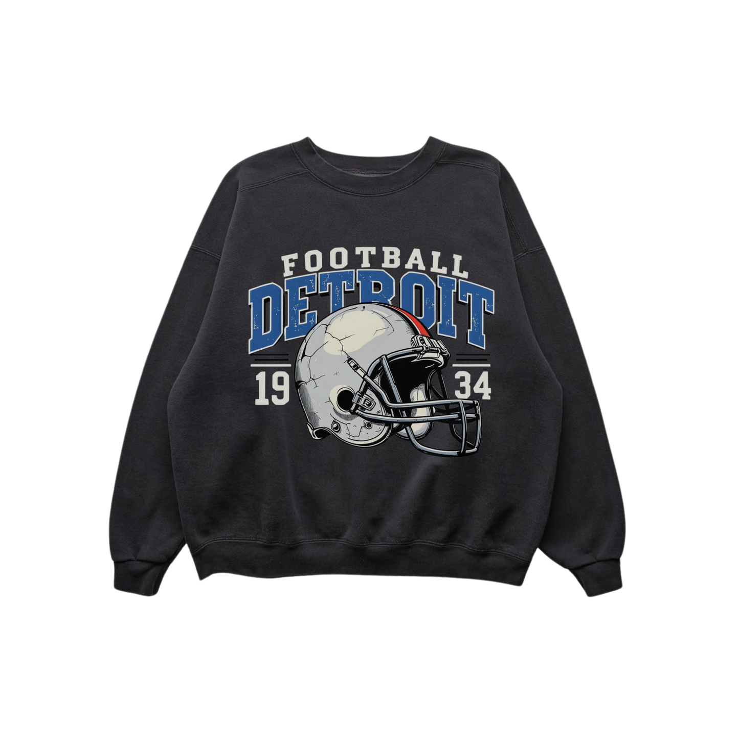 Vintage Detroit Football Sweatshirt