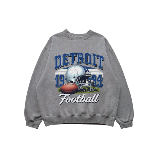 Vintage Detroit Football Sweatshirt