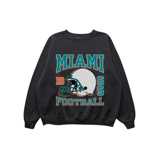 Vintage Miami Football Sweatshirt