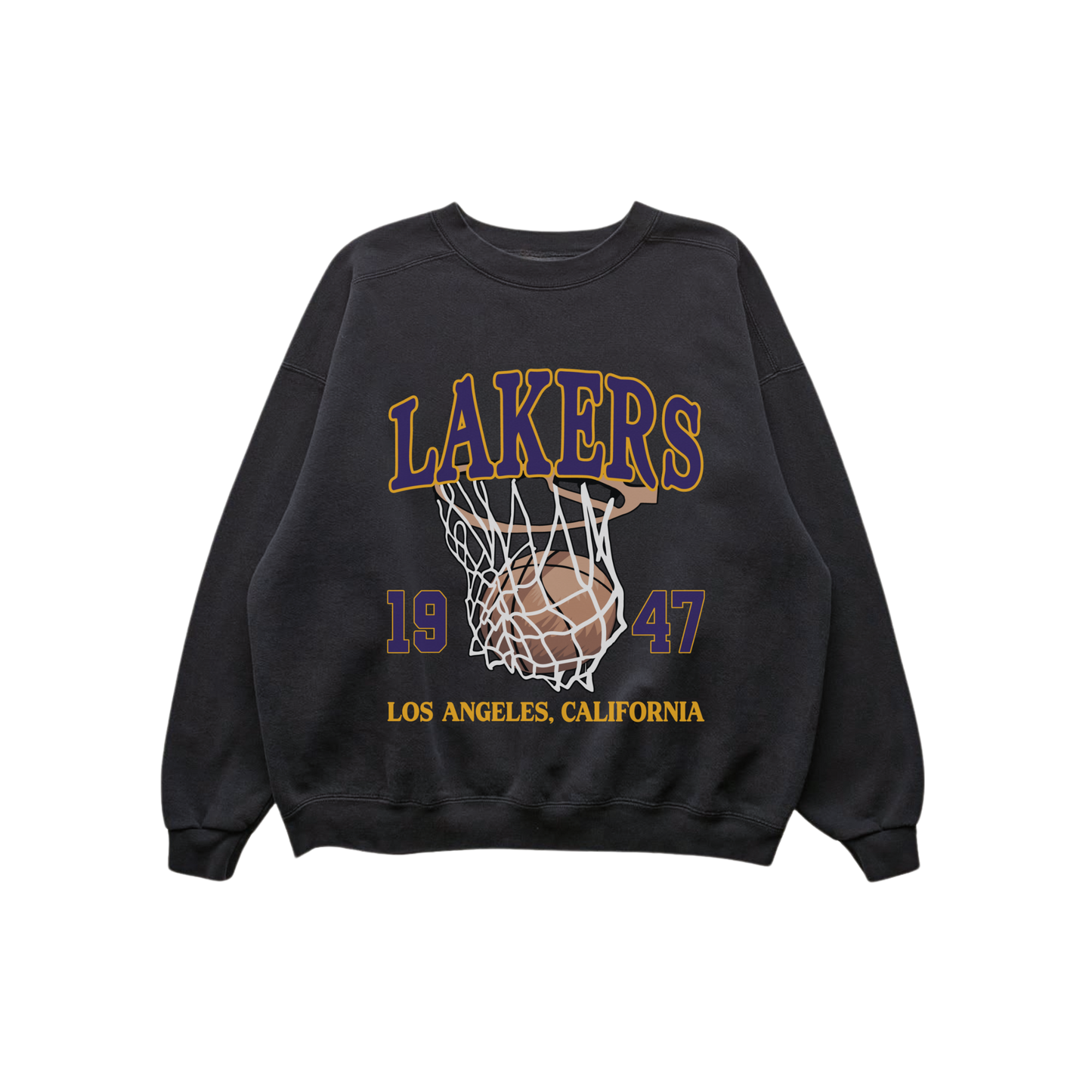 Vintage Los Angeles Basketball Sweatshirt