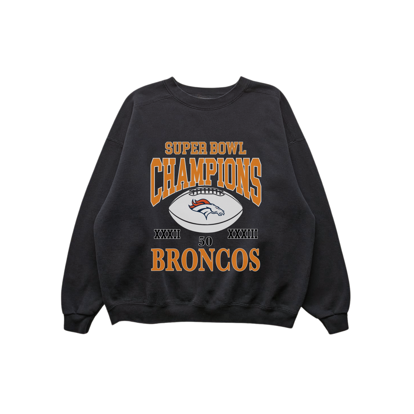 Vintage Denver Football Sweatshirt